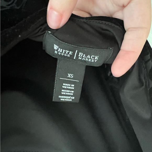 White House Black Market velvet dress - Picture 3 of 3